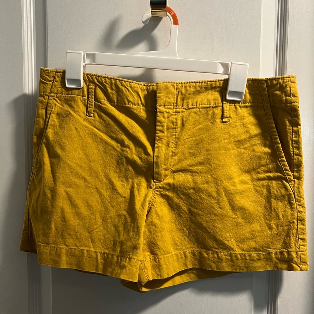 LOFT Yellow/Mustard Shorts